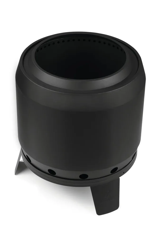 Smoke-free fire basket, 55 cm, black, approx. 52.5 x 51.5 x 57 cm