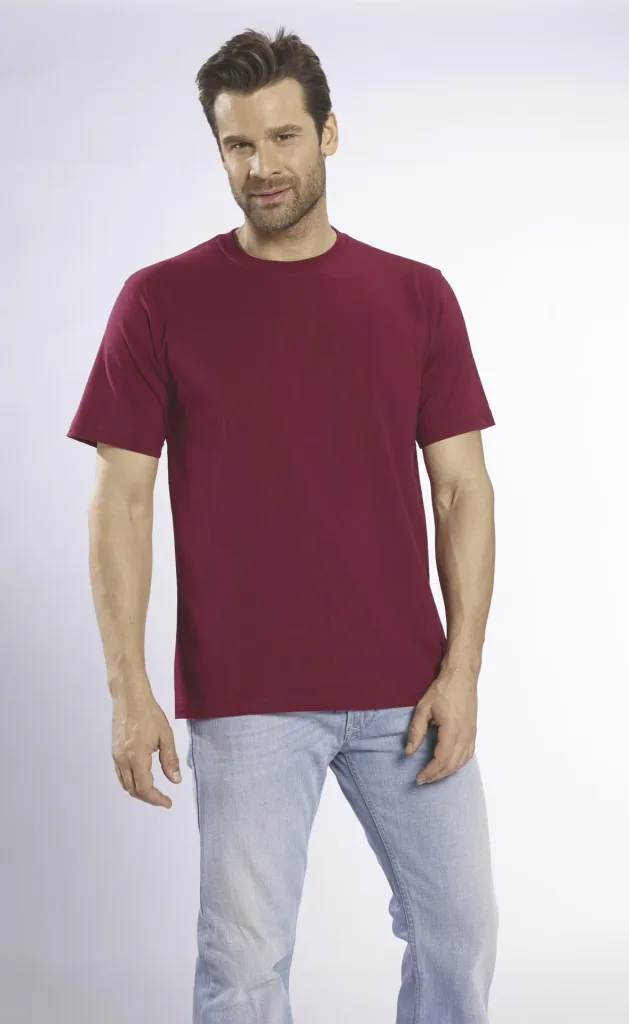 Big Size T-Shirt, rot, Gr.4XL