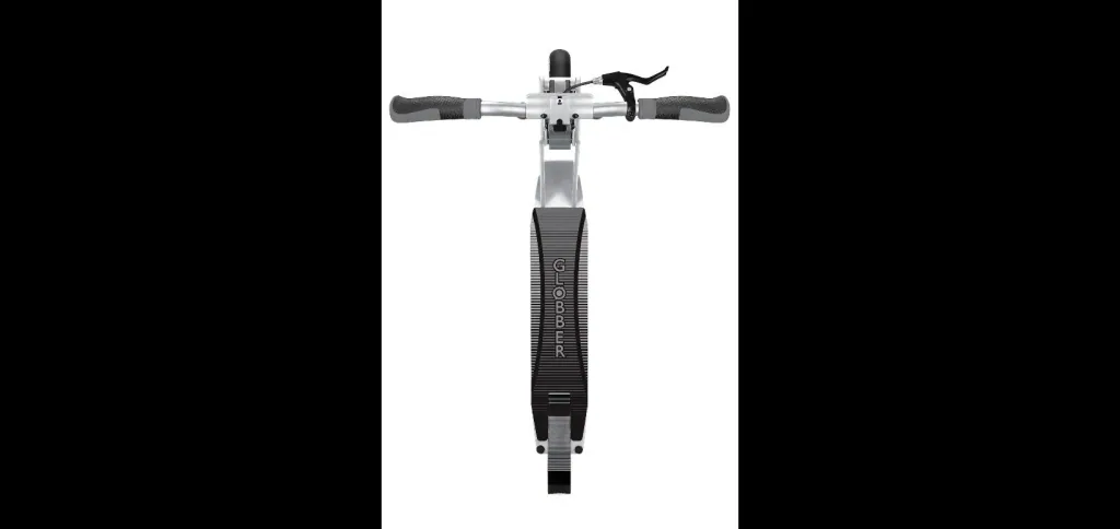 ONE K 165 DELUXE scooter, 165 mm, ABEC 7, height adjustable, handbrake, folding mechanism, silver