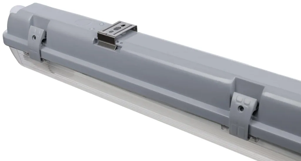 LED moisture-proof light, 1-flame, 18 watts, cool white, IP65, approx. 120 cm