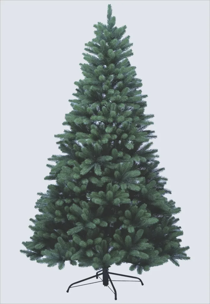 Christmas tree, 210 cm, assembly height 85 - 210 cm, including base
