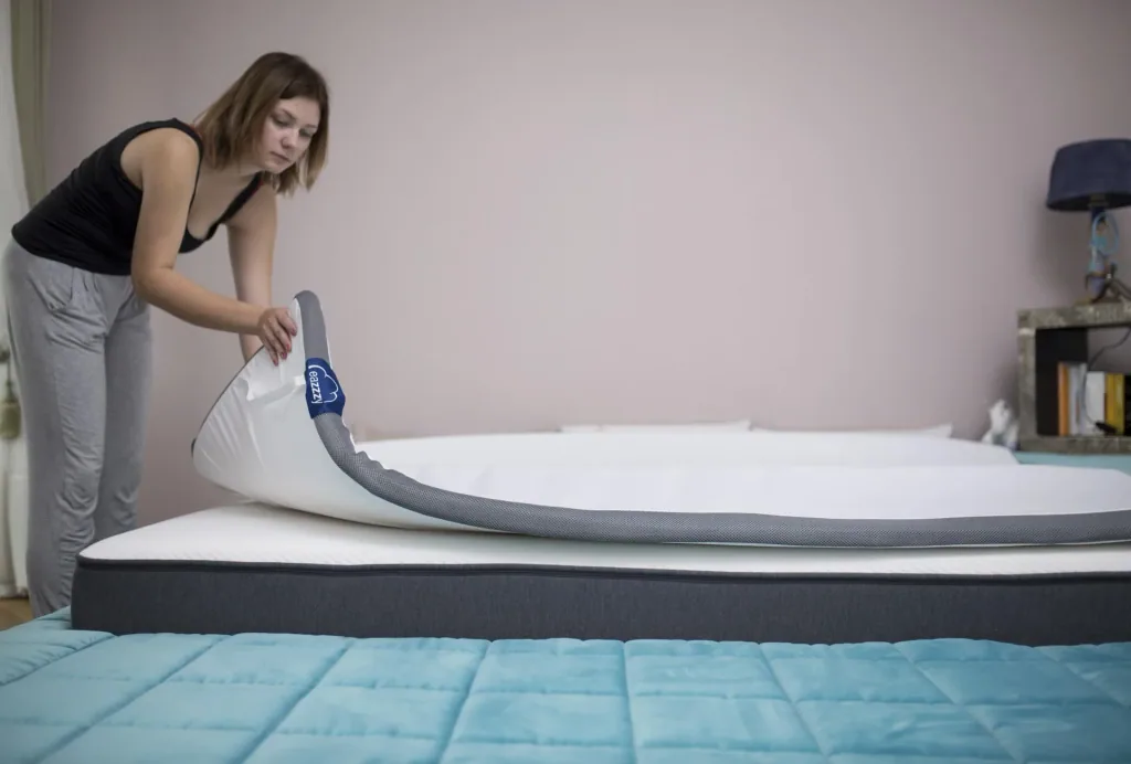 Mattress topper, mattress pad “Eazzzy Topper”, 7 x 90 x 200 cm