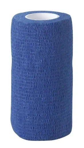 VetLastic claw bandage, blue, 10 cm, self-adhesive