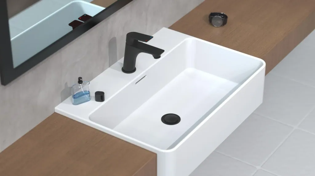 Basin faucet "BOSTON", matt black