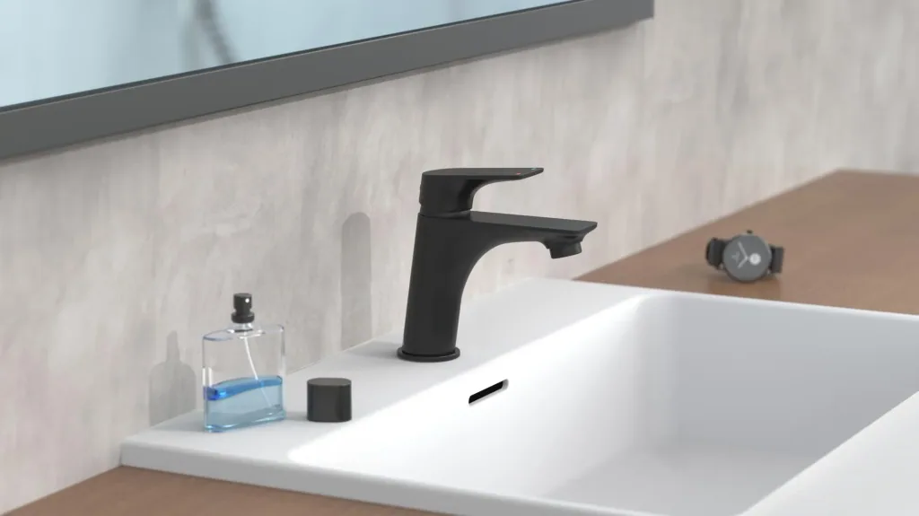 Basin faucet "BOSTON", matt black