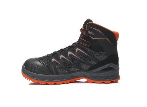 Safety lace-up boots LARROX Work GTX black Mid S3 CI size 41