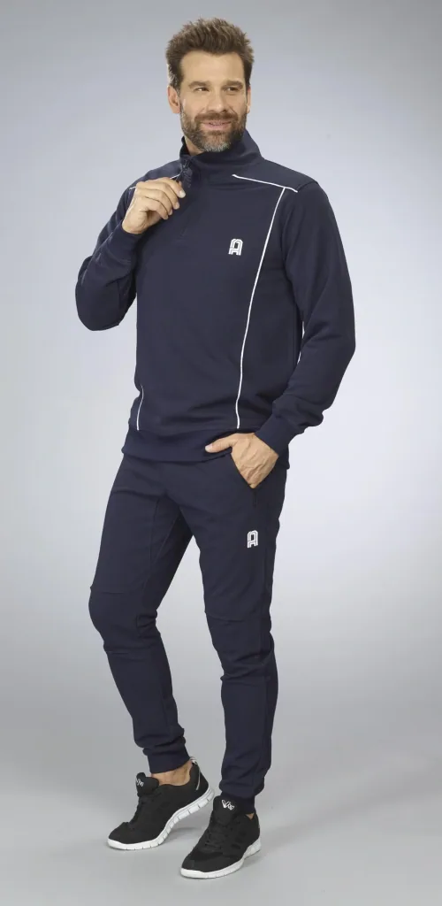 Sweatshirt, color navy, size 3XL