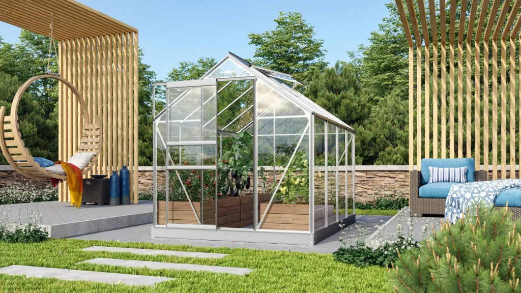 Greenhouse Venus 5000 ESG 3 mm, color aluminum