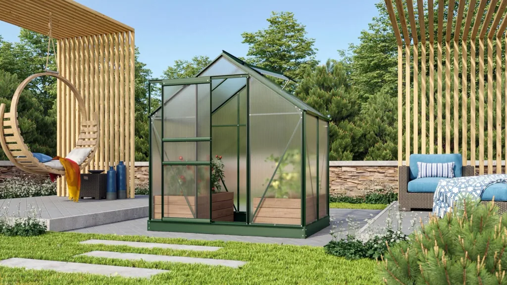 Greenhouse Venus 2500 HKP 6 mm, color emerald