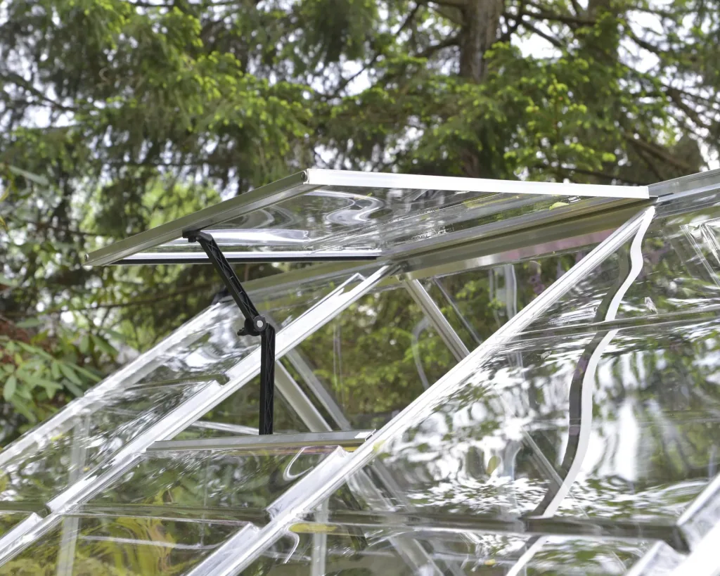 Kas Harmony, aluminium, zilverkleurig, 247 x 185 x 208 cm