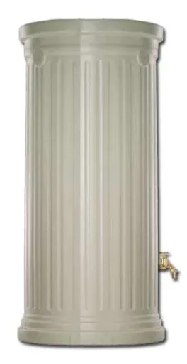 Column tank / rain barrel "CLASSIC line", sand beige, 1000 liters