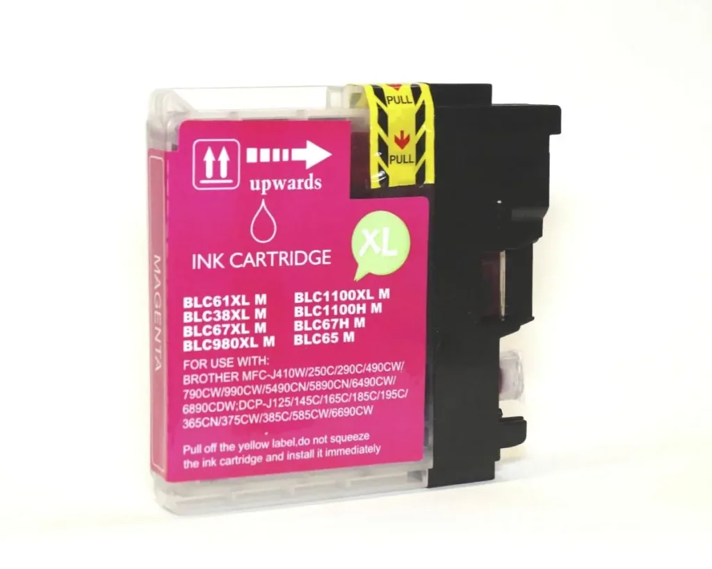 Printer cartridge for Brother LC980M01 magenta