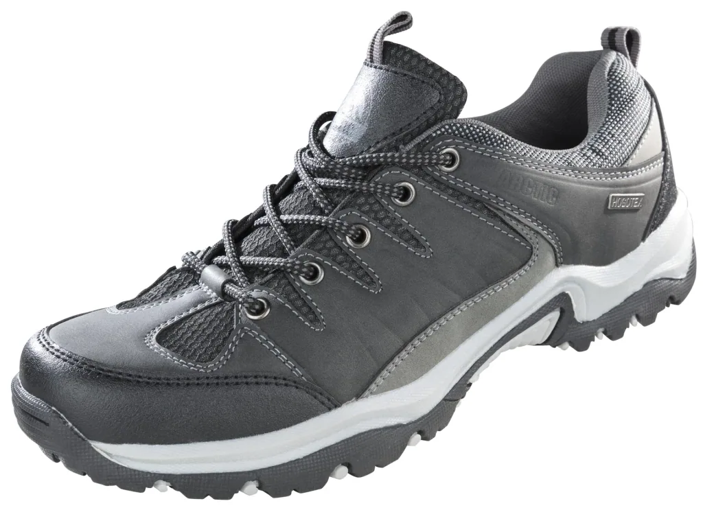 Casual shoe, color black/grey, size 41