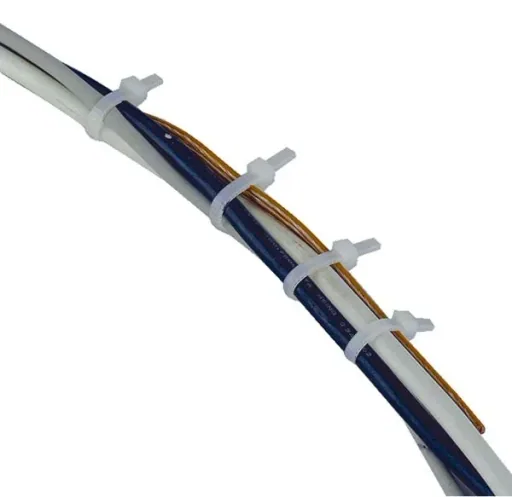Cable ties 4.8 x 120 mm, UV-stable - 100 pieces - color black