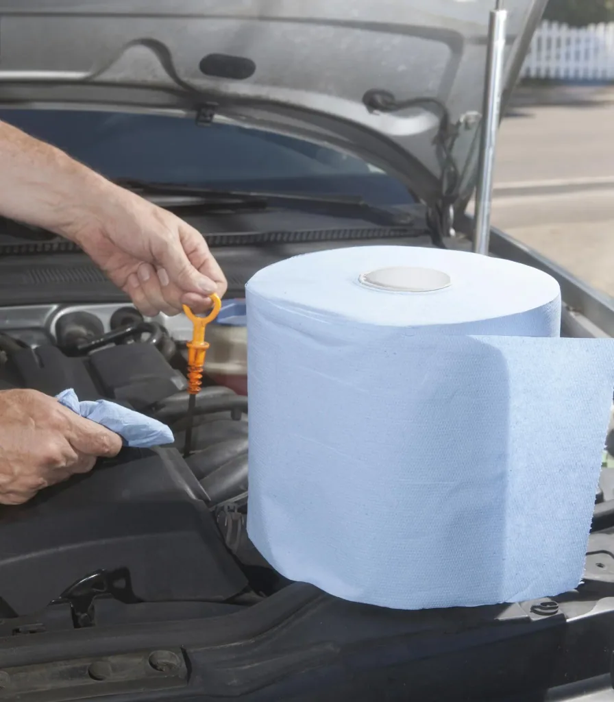 Blue cleaning rolls, 2 pieces