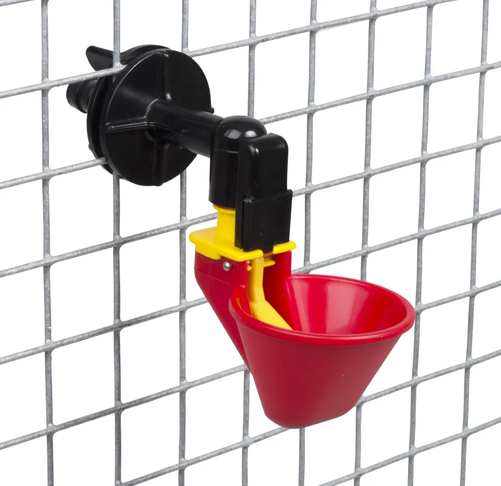 Poultry float drinker complete large, 12 x 8 x 5 cm
