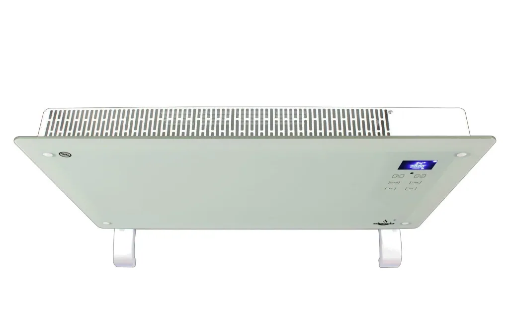 Glass convector, white, 2000 W