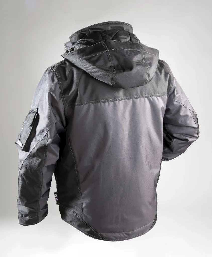 YUKON winter jacket, color black/grey, size 4XL