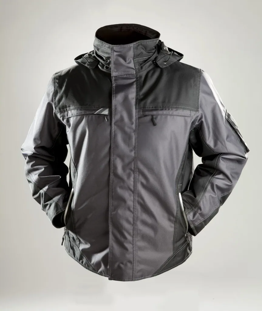 YUKON winter jacket, color black/grey, size 4XL