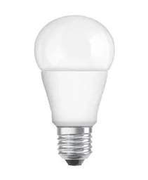 LED Star Classic A60 light bulb with 8.5 watts, E27, frosted, warm white, 2700K