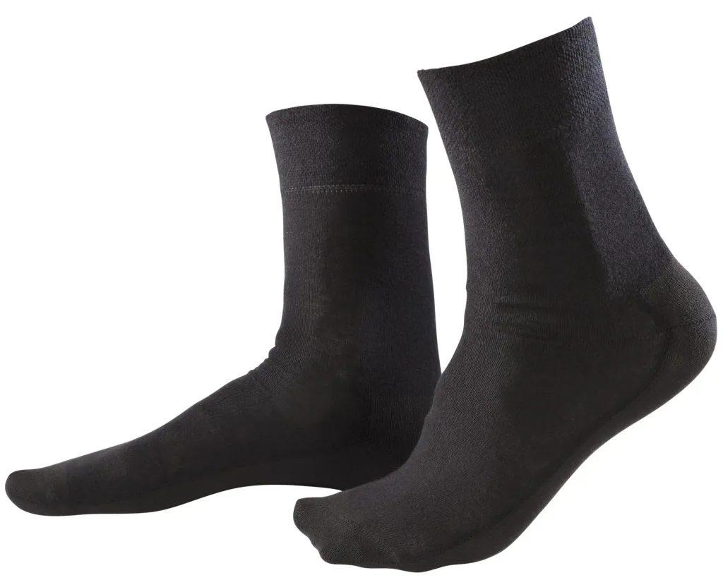 Classic socks 2-pack, color black, size 39/42