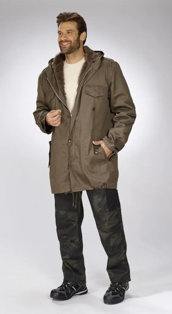 Parka, color stone gray, size 3XL