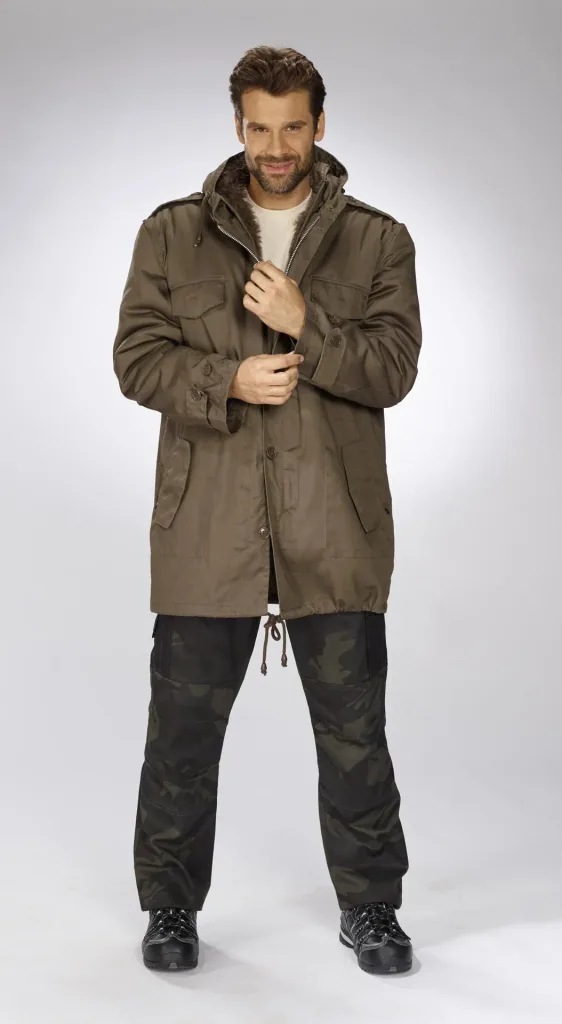 Parka, color stone gray, size 3XL