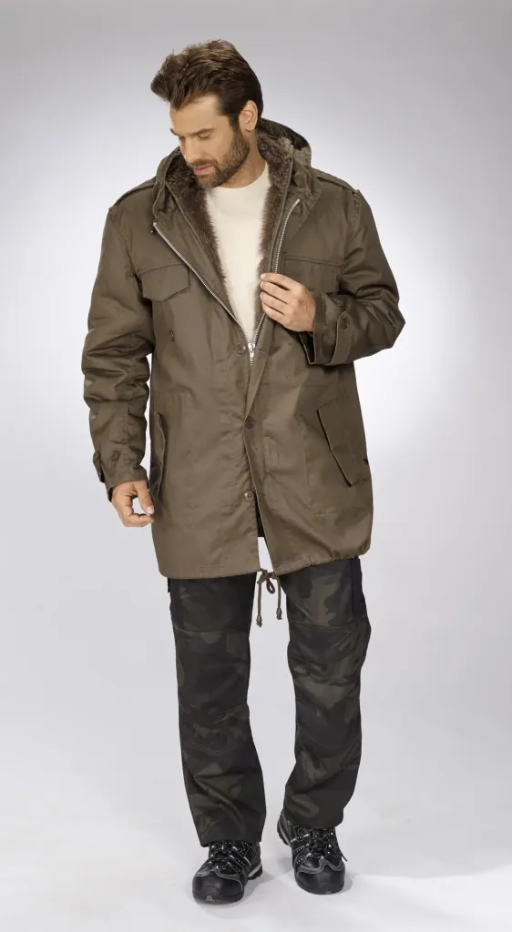 Parka, color stone gray, size 3XL