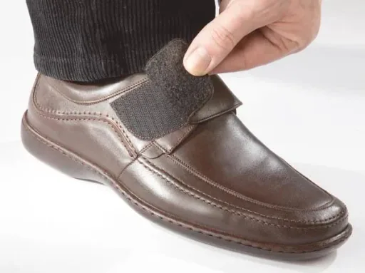 Comfort shoe, brown, size 44