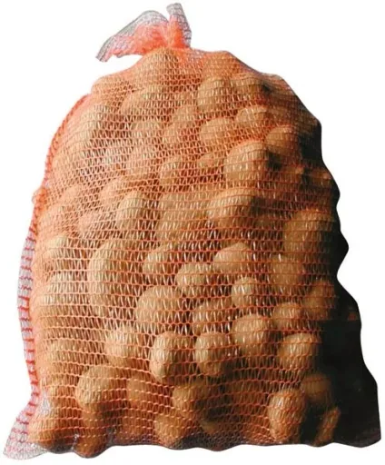 12.5 kg polypropylene fabric bags with large mesh