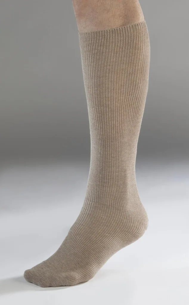 Support knee highs, beige, size 42/43