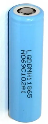 LG Li-Ion battery 18650 "PS INR1850" with 3200 mAh without protection circuit
