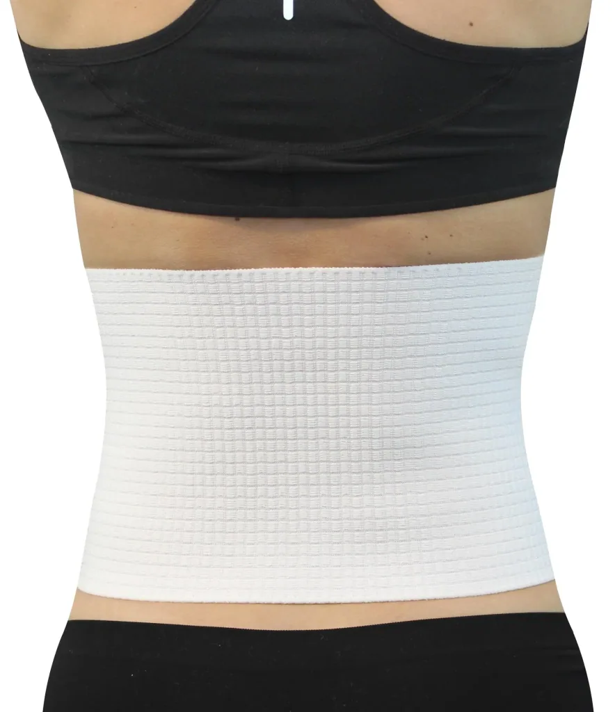 Back support belt "Extra Strong", white