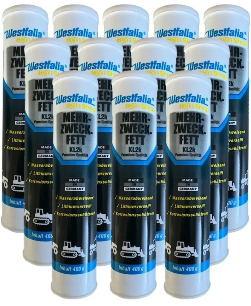 Multi-purpose grease KL2k, 12 x 400 g cartridges