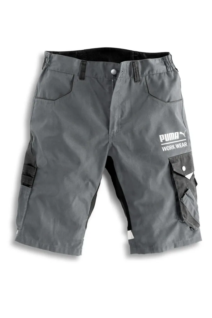 Work shorts CHAMP, color steel gray/carbon, size 50