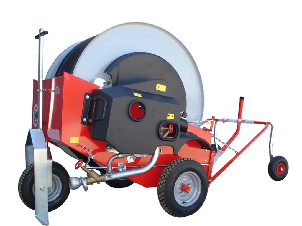Watering trolley "Leader 63" with 110 m PE hose 2"
