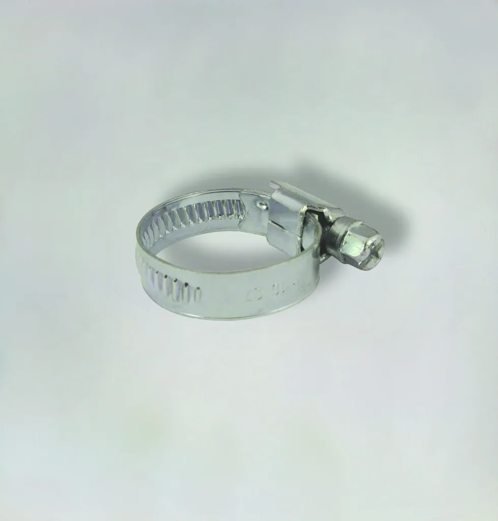 Hose clamp with band width 9 mm (W1), clamping range 16-27 mm - 4 pieces