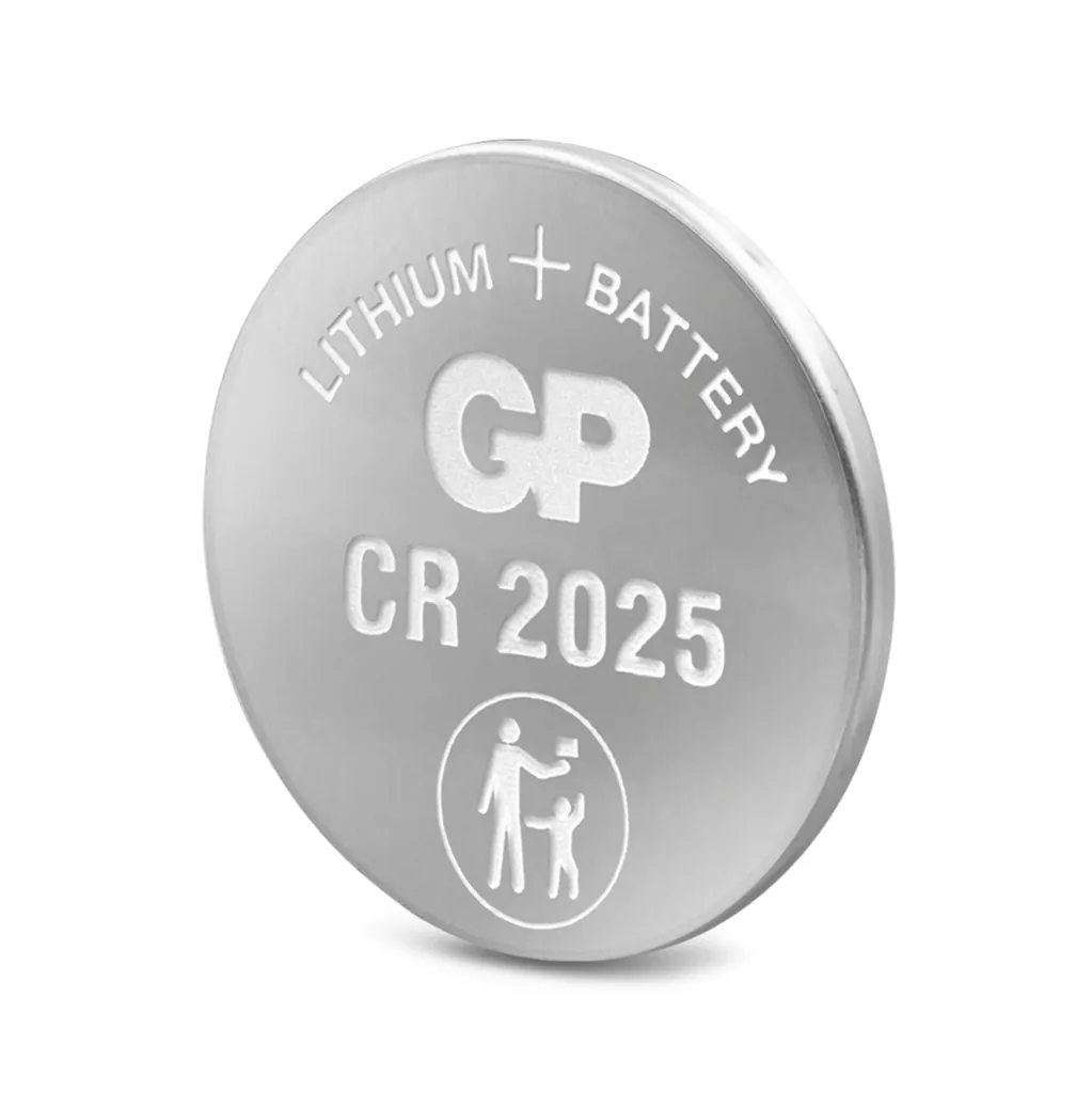 Lithium button cell CR2025 - 5 pieces