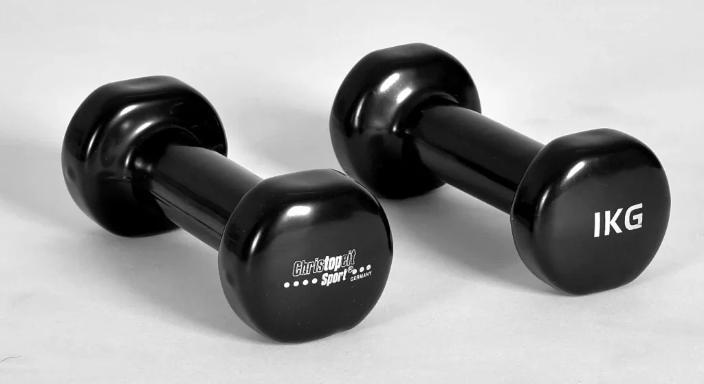 Vinyl Dumbbells - Beauty Bells 2 x 1 kg (pair)