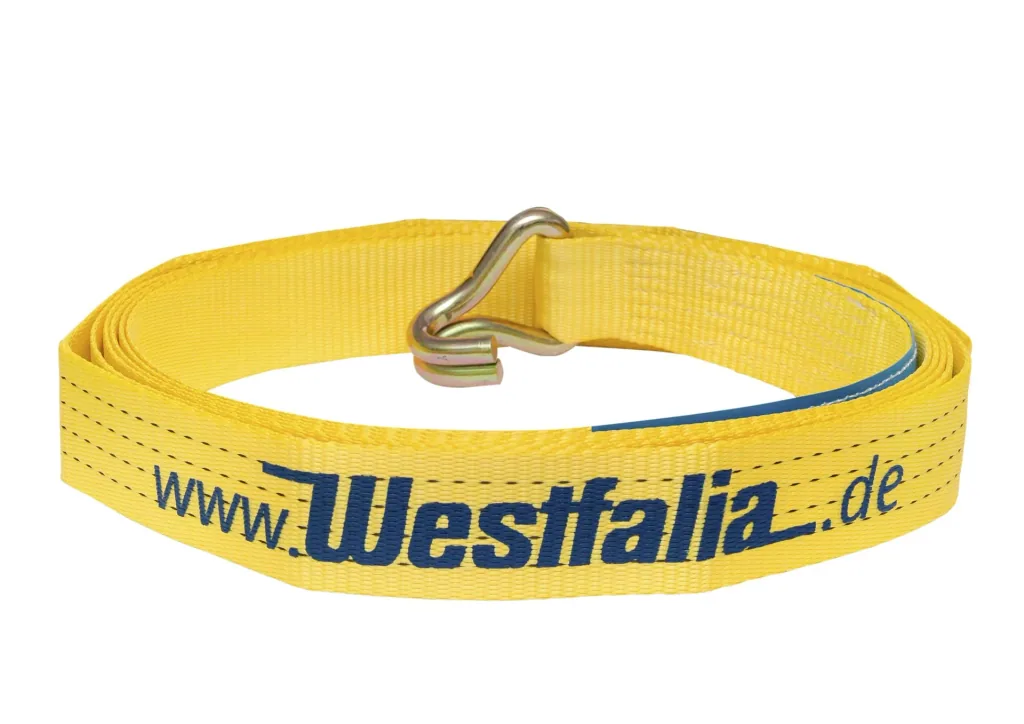 Lashing strap, 9.5 m / 4000 daN, yellow