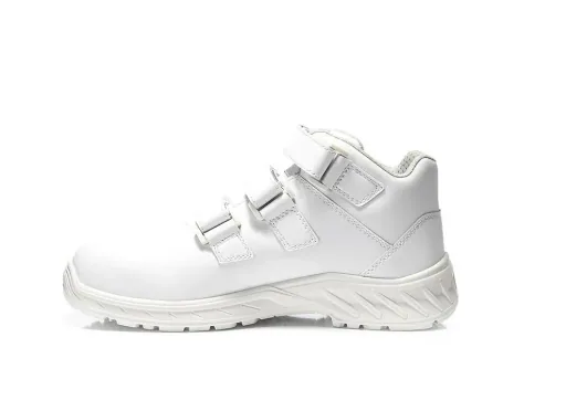 Safety lace-up boots jo_CLEAN Strap white Mid ESD S3 size 42