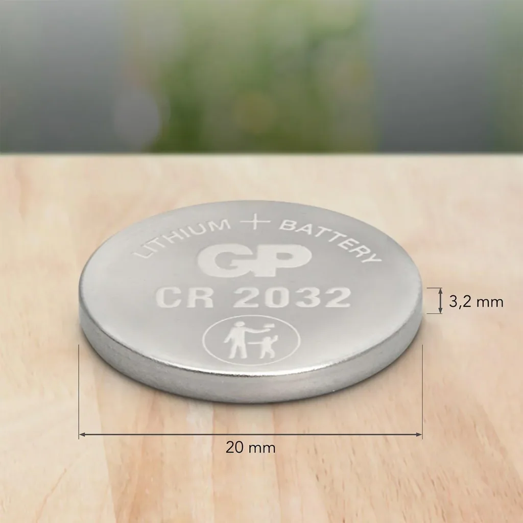 Lithium button cell CR2032 - 5 pieces