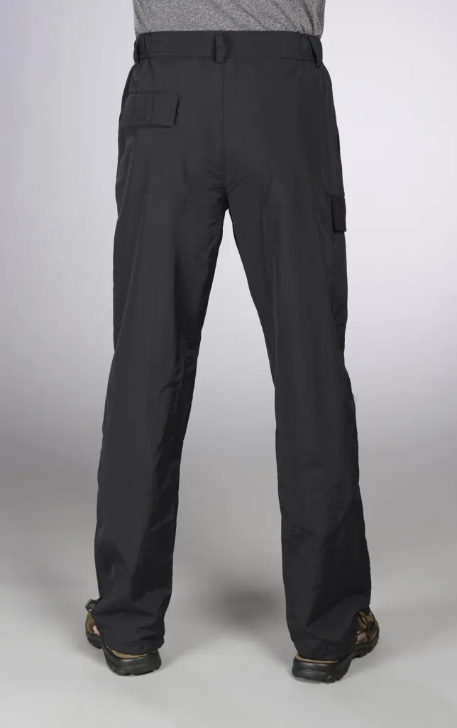 Functional trousers, color black, size M