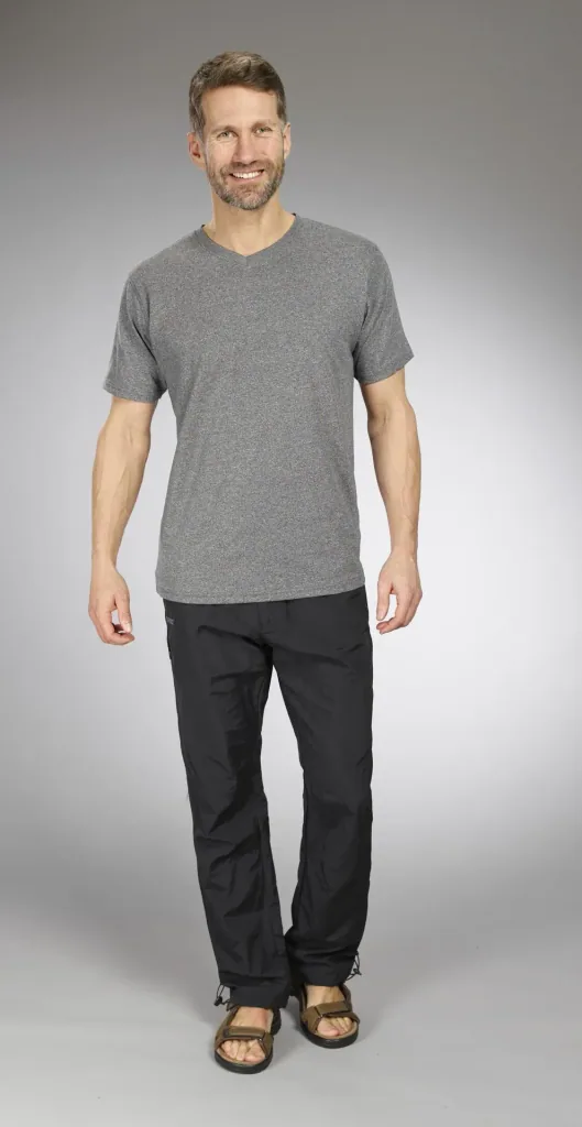 Functional trousers, color black, size M