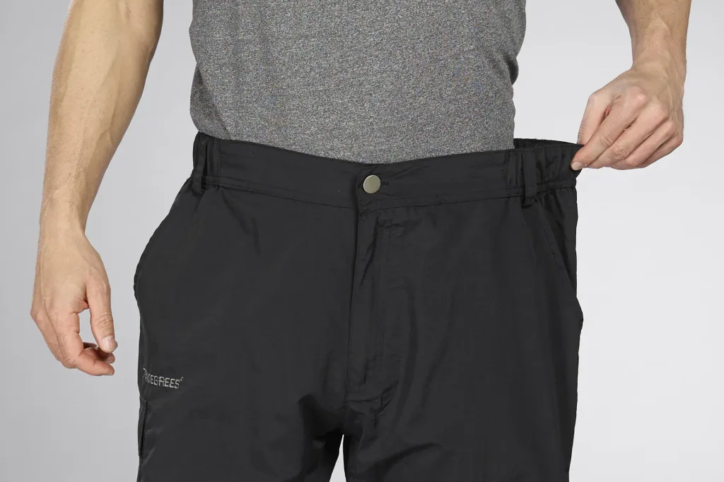 Functional trousers, color black, size M
