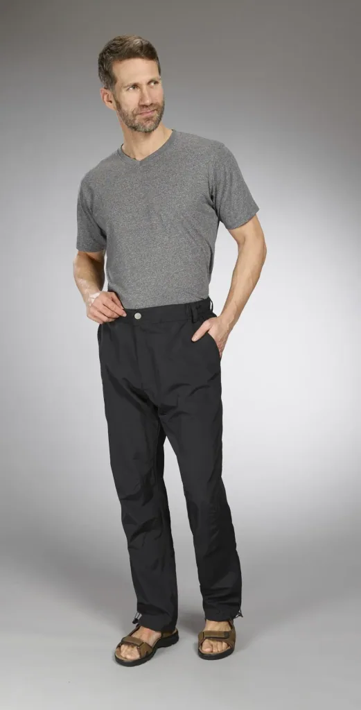 Functional trousers, color black, size M