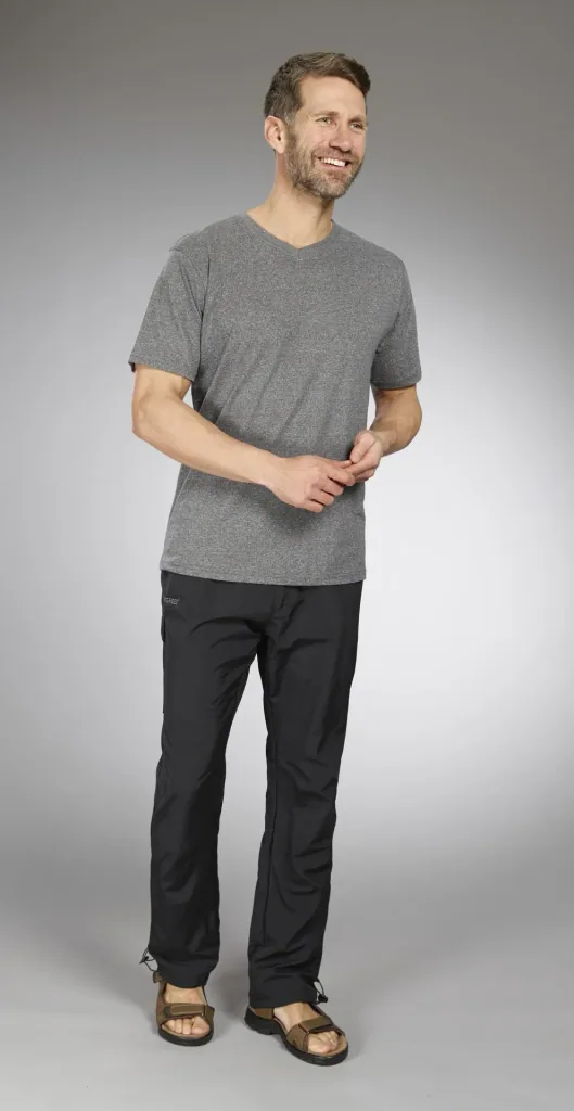 Functional trousers, color black, size M