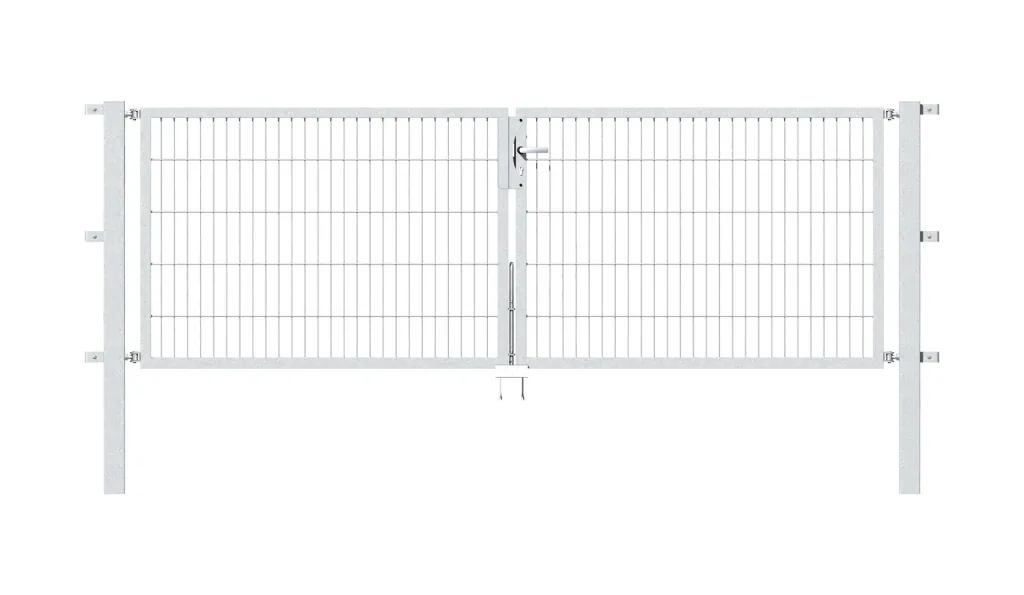 Double gate set Flexo including posts 3 x 1 m hot-dip galvanized