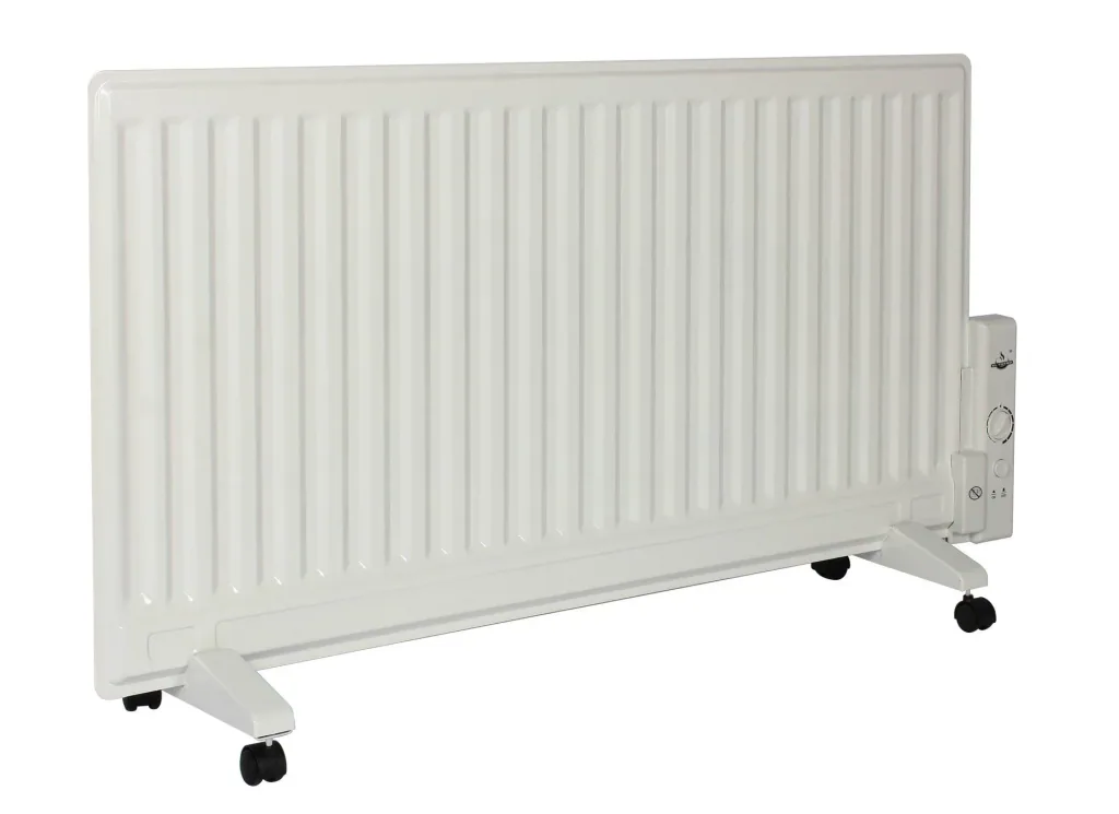 Oil panel heater, white, 1000 W