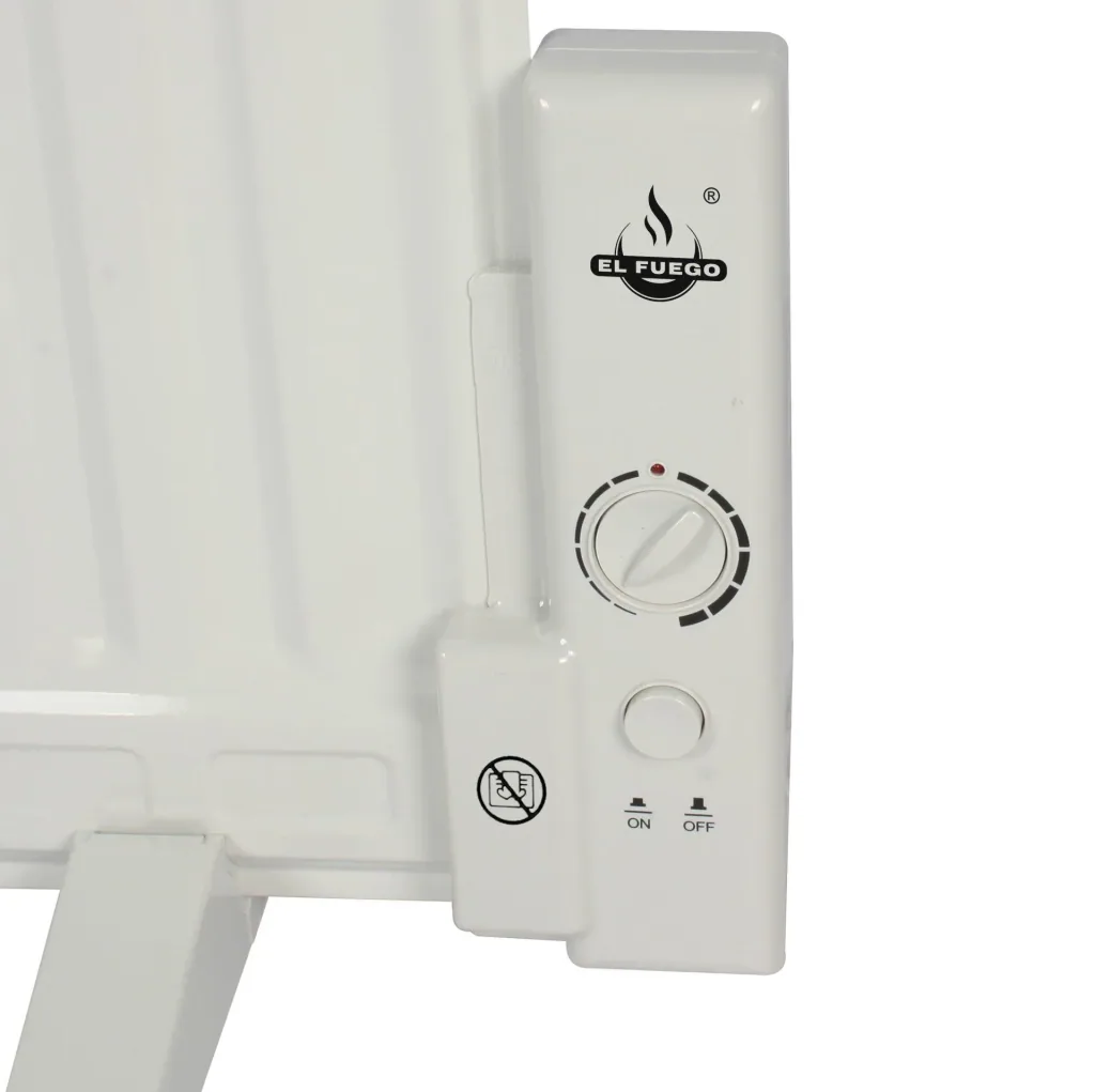 Oil panel heater, white, 1000 W